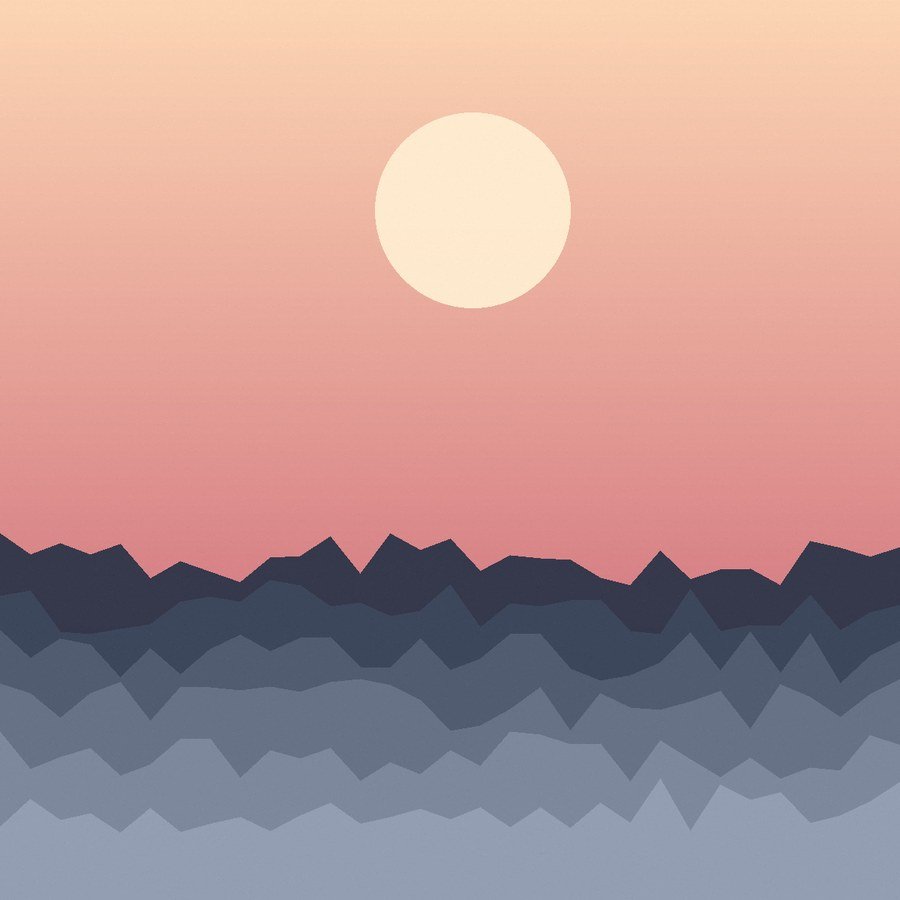 Salt Flat, Evening